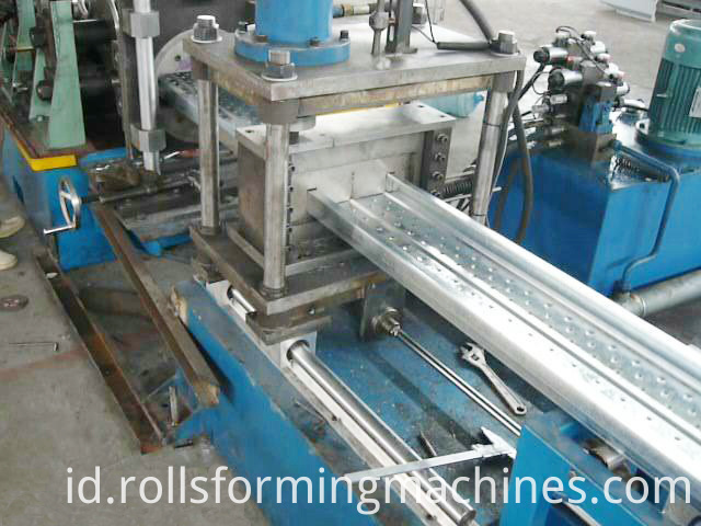 Steel Scaffolding Board Roll Forming Machine Rollforming Mills For Scaffolding Springboards